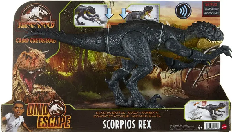 Jurassic World Dinosauro Scorpios Rex