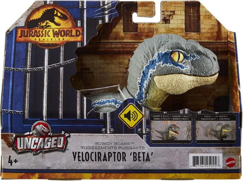 Jurassic World Dinosauro Velociraptor Beta Snodato, GWY55