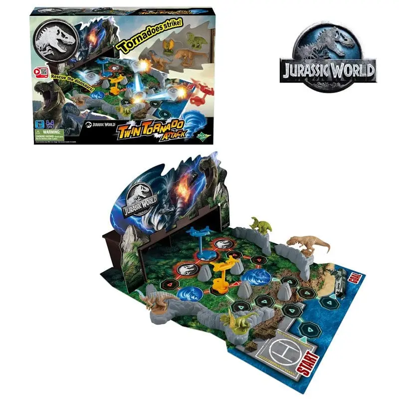 Jurassic World Gioco di Società Heat Wave Tornado Action Game