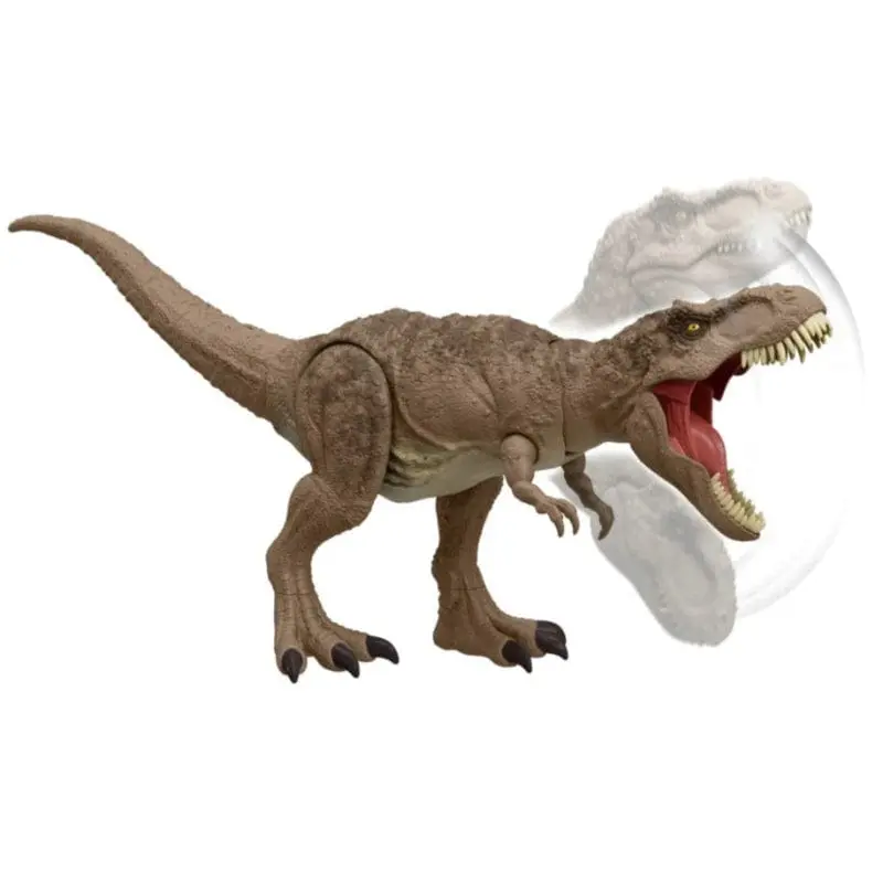 Jurassic World T-Rex Attacco Selvaggio Tirannosauro Interattivo