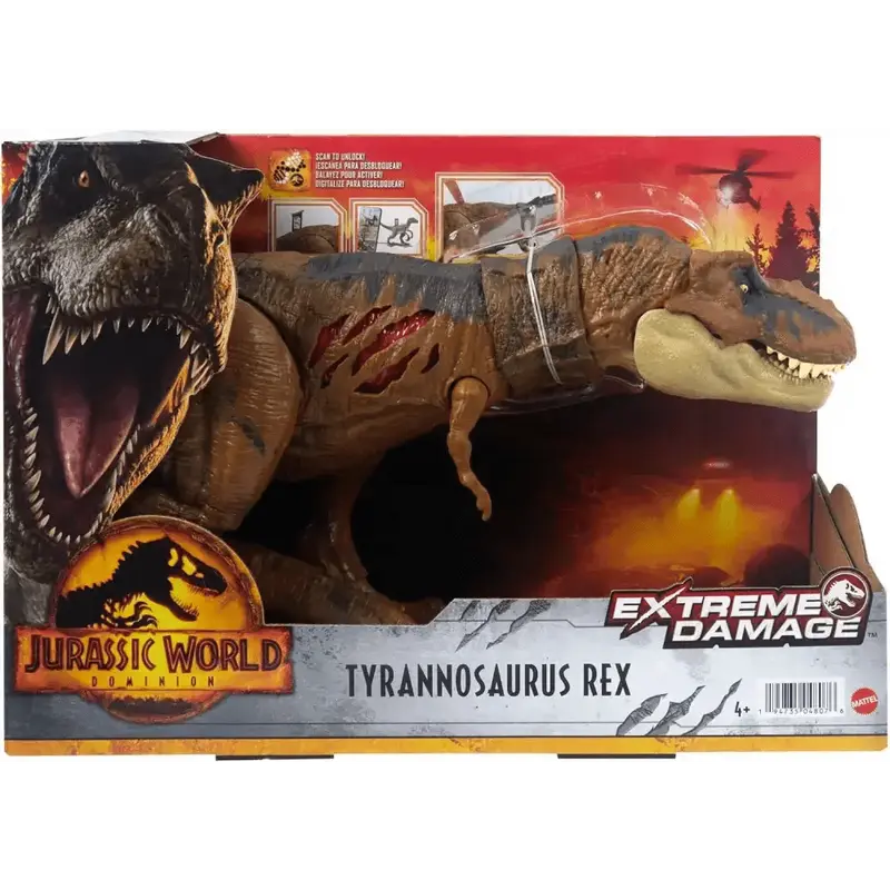Jurassic World Tyrannosaurus Rex Extreme Damage