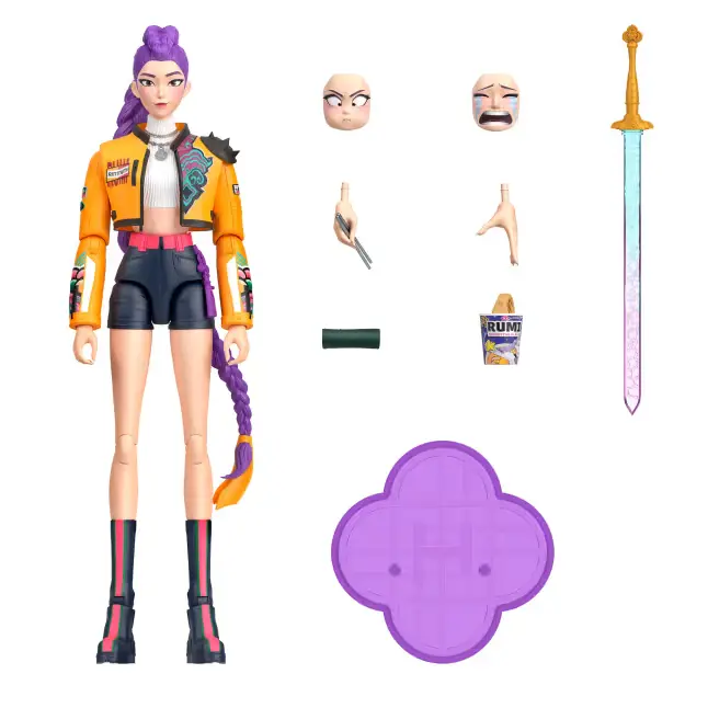 K-Pop Demon Hunters - Action Figures Huntr/x e Saja Boys
