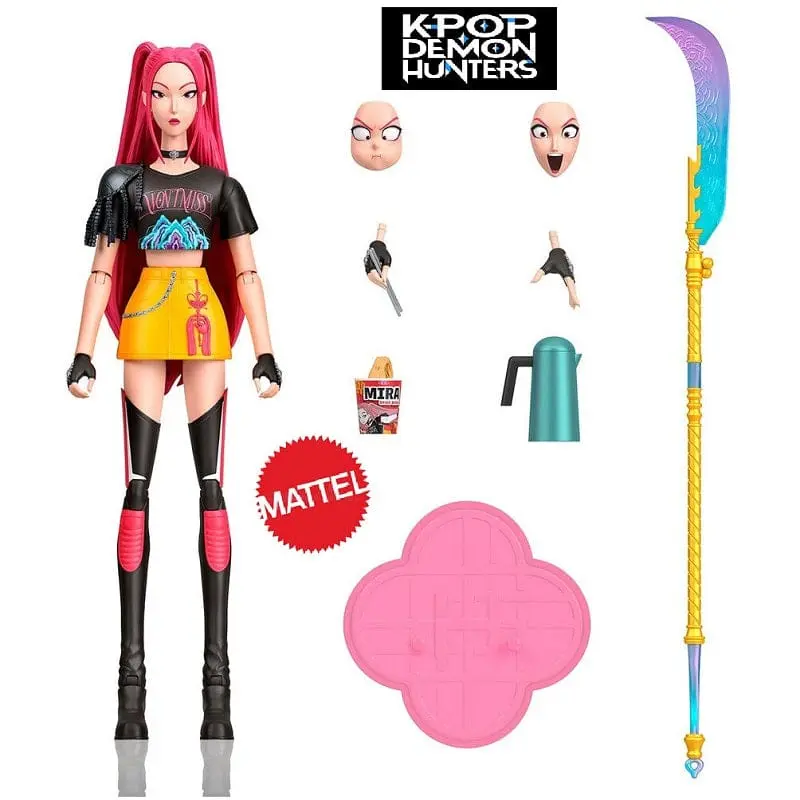 K Pop Demon Hunters Personaggio Mira Huntrix - Mattel