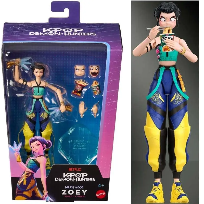 K Pop Demon Hunters Personaggio Zoey Huntrix - Mattel