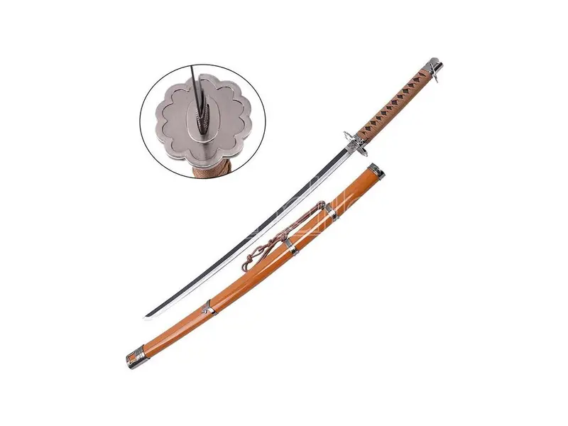 KATANA NON AFFILATA SEKIRO SHADOWS DIE TWICE ROVERE VIDEOGAMES - RIPRODUZIONI/REPLICHE