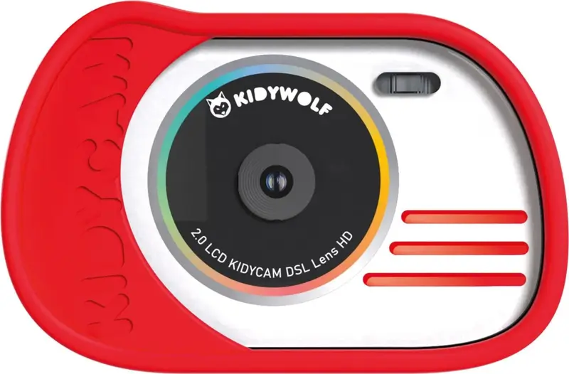 Kidywolf Fotocamera Waterproof, Rossa