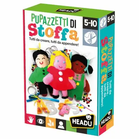 KIT CREATIVO, CUCI PUPAZZETTI 5-10
