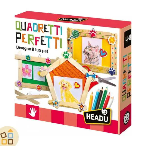 KIT CREATIVO, QUADRETTI PERFETTI 4-8