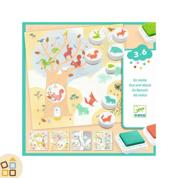 KIT CREATIVO TIMBRI, NATURA