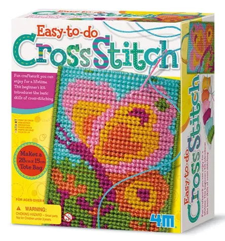 Kit L'arte del Punto e Croce - 4M - Art. 2749
