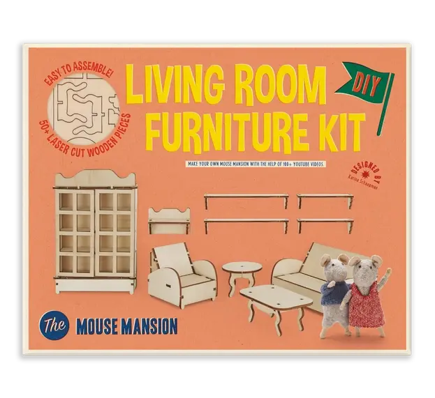 Kit Mobili Soggiorno - The Mouse Mansion - Art. MH02001-1