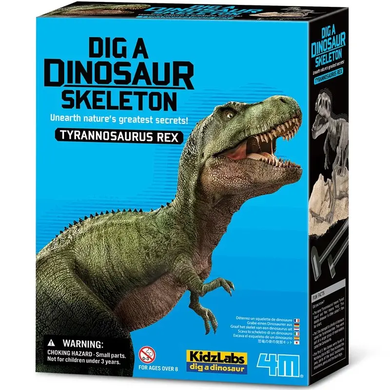 Kit Scava uno Scheletro di T-Rex - 4M - Art. 3221