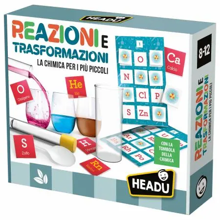 KIT SCIENTIFICO, REAZIONI E TRASFORMAZIONI