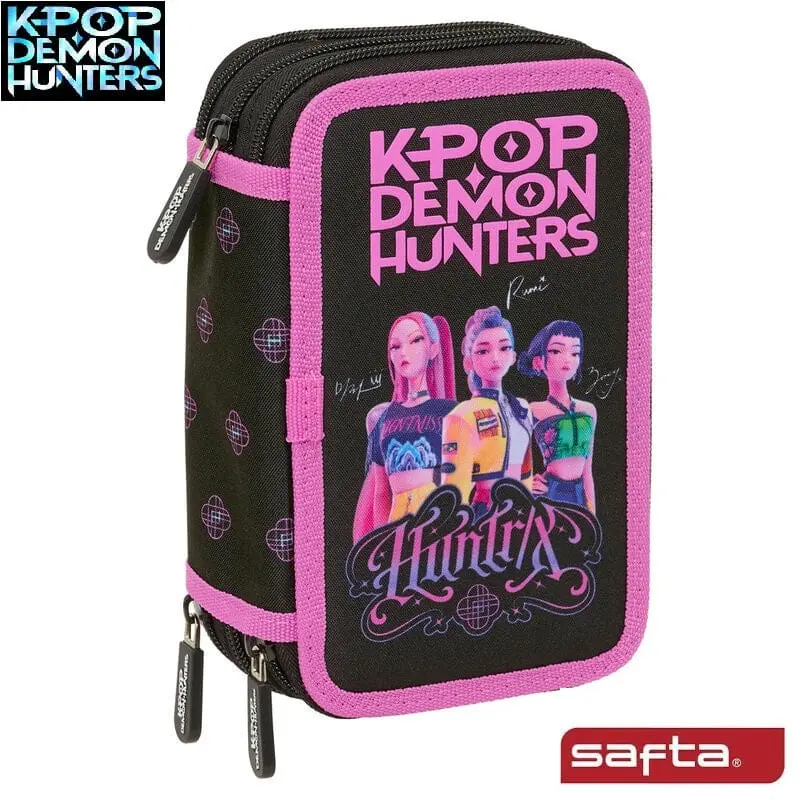 Kpop Demon Hunters Astuccio 3 Zip completo di 37 pezzi