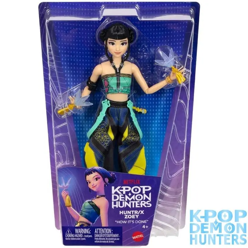 KPop Demon Hunters Bambola Zoey 30cm - Mattel
