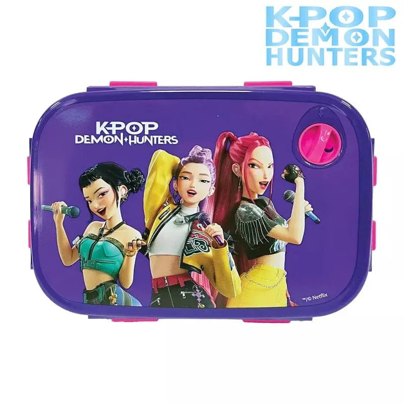 Kpop Demon Hunters Porta Merenda Huntrix Termico Microonde