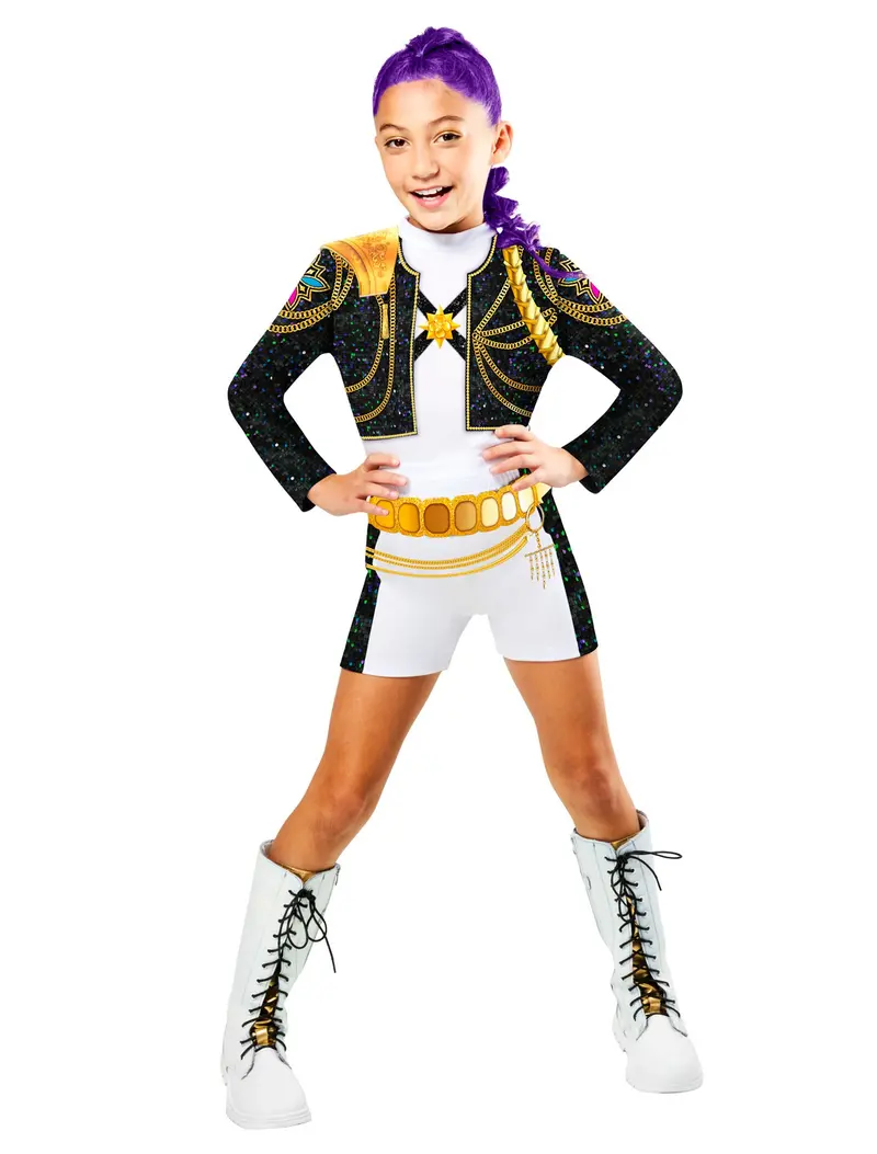 KPop Demon Hunters Rumi Golden 2-Pezzi Bambino 134/140 Nero/Bianco