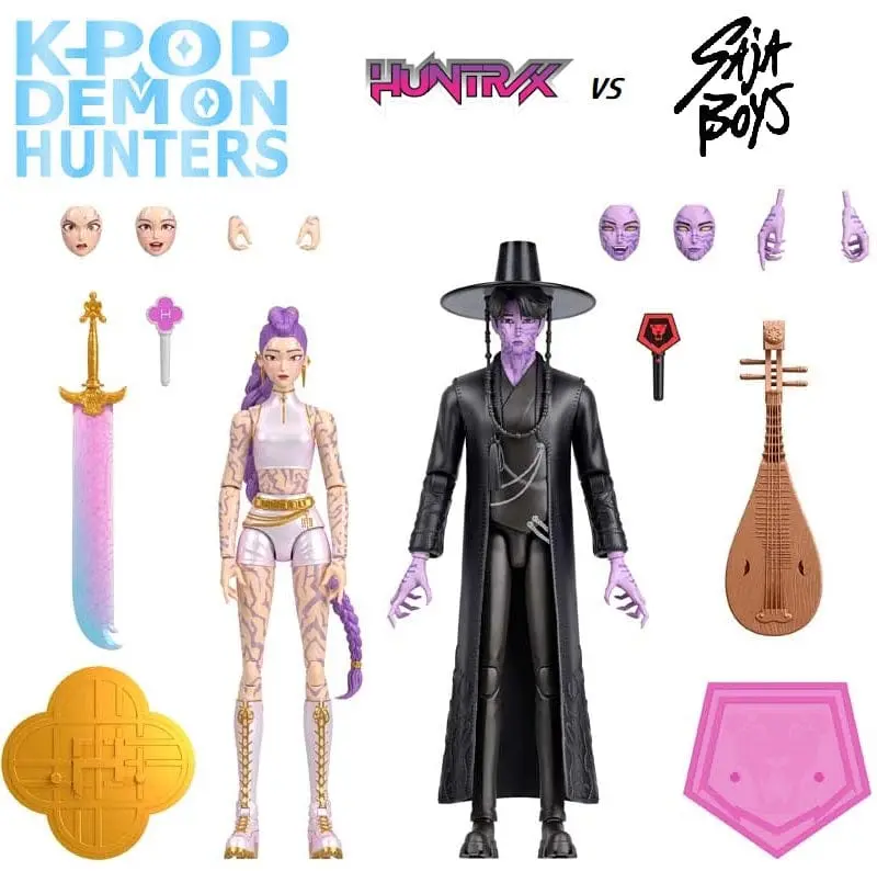 KPop Demon Hunters set 2 Personaggi Rumi e Jinu Battaglia finale
