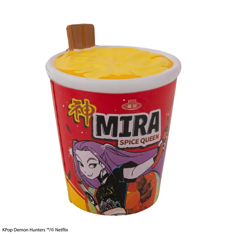 KPop Demon Hunters Squishy Mira Spice Queen Noodles