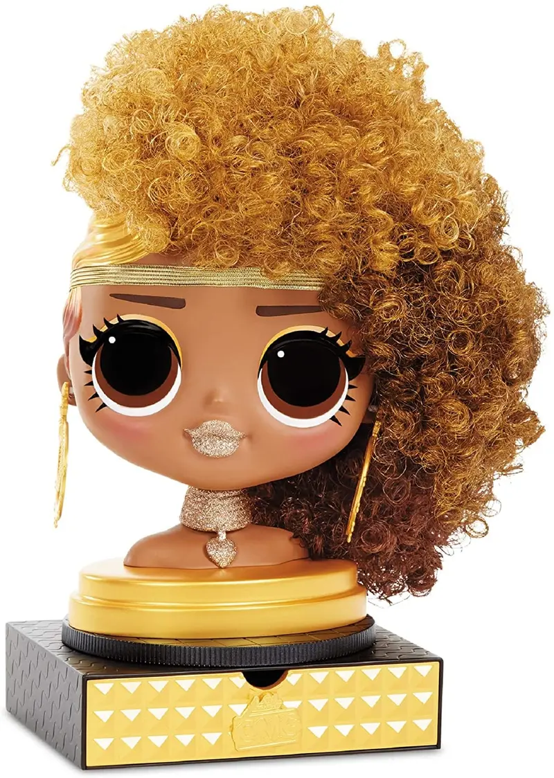 L.O.L. Surprise O.M.G Testa Royal Bee con Stick-on Hair infinite acconciature