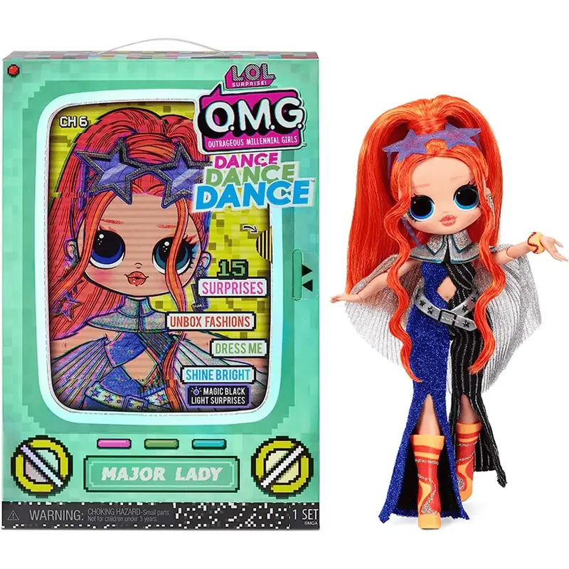 L.O.L Surprise OMG Dance Dance Dance bambola Major Lady