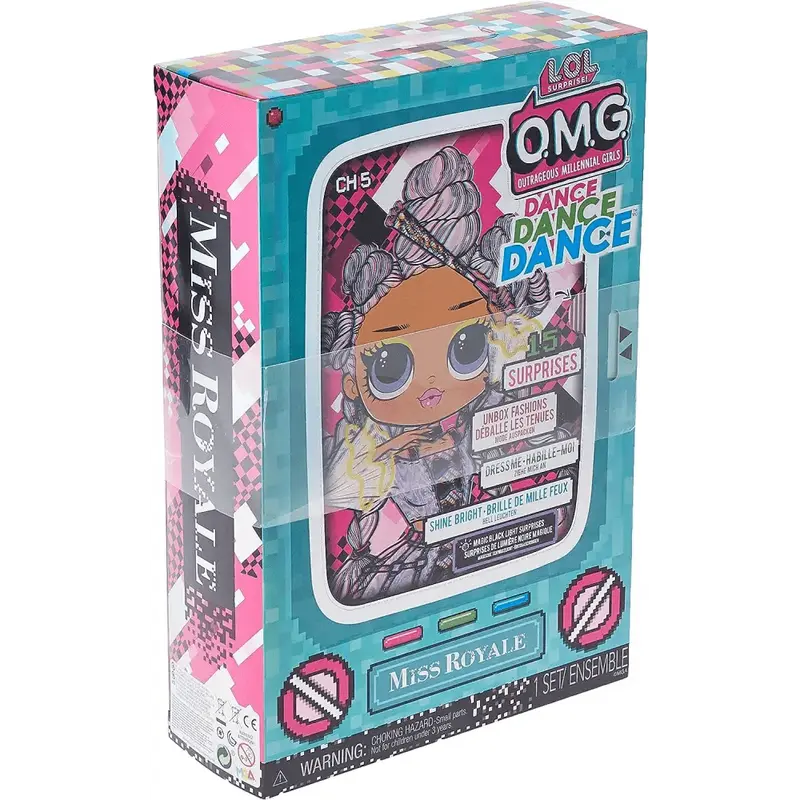 L.O.L Surprise OMG Dance Dance Dance bambola Miss Royale