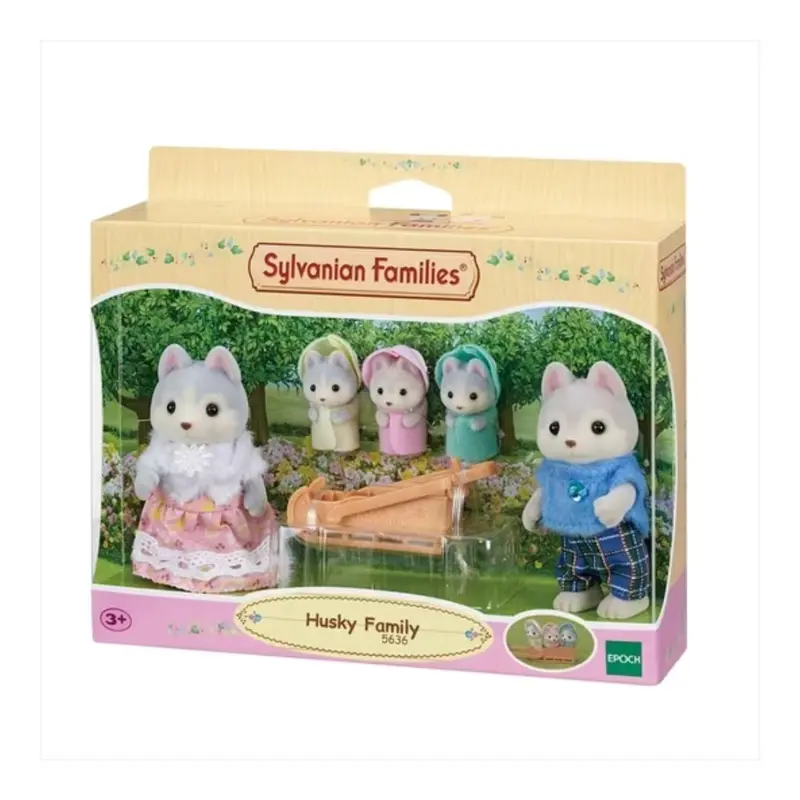 L5636 Sylvanian Families - Famiglia Husky