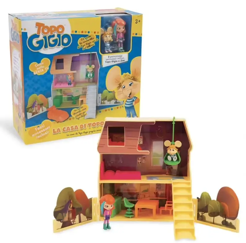 La Casa di Topo Gigio, Playset da gioco con 2 Personaggi
