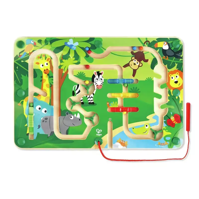 Labirinto Magnetico Giungla con Flipper Hape
