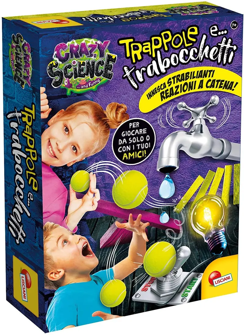 Laboratorio dei Trabocchetti Mini | Crazy Science Lisciani