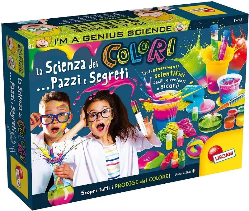 Laboratorio del Colore, Lisciani la Scienza dei Colori Pazzie e Segreti