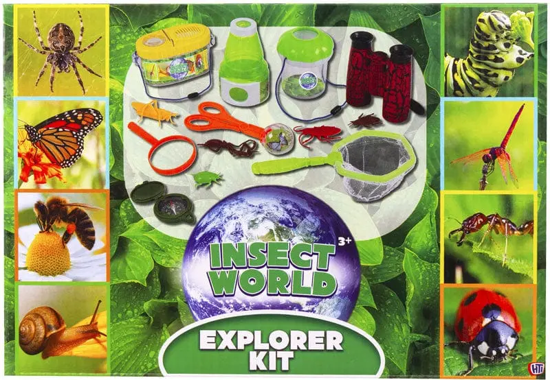 Laboratorio Entomologia, alla scoperta degli Insetti Kit con Ingranditore