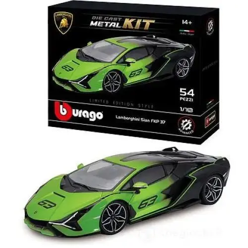 Lamborghini Sian Fkp 37 die cast metal kit