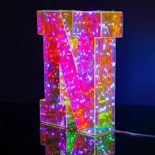LAMPADA A LED LETTERA N