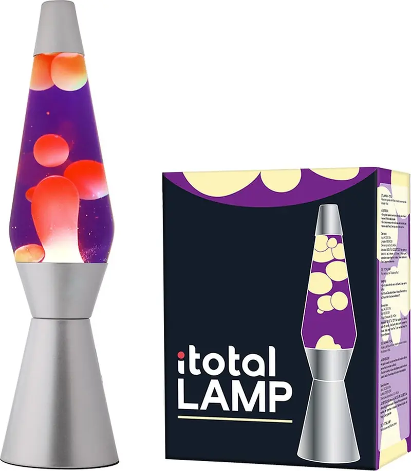 Lampada Lava Base Silver I Total
