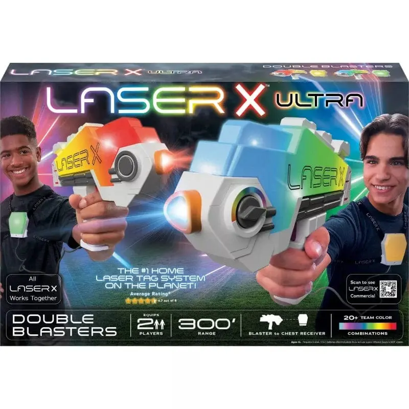 Laser X Ultra set 2 Pistole Laser fino a 90 Metri - Giochi Preziosi