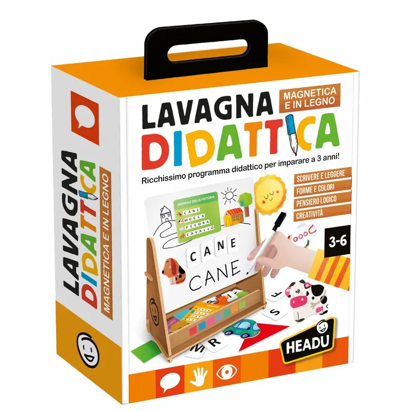 Lavagna Didattica Magnetica in Legno