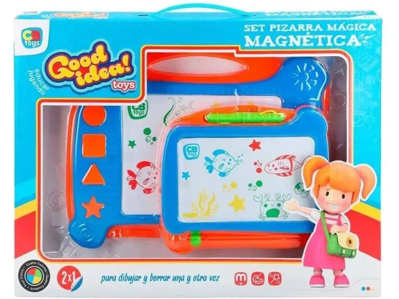 Lavagna Magica Magnetica a Colori set 2 pezzi