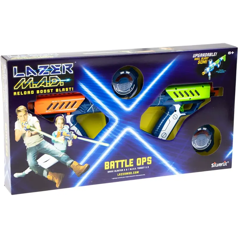 Lazer Mad Battle Ops Kit 2 Giocatori