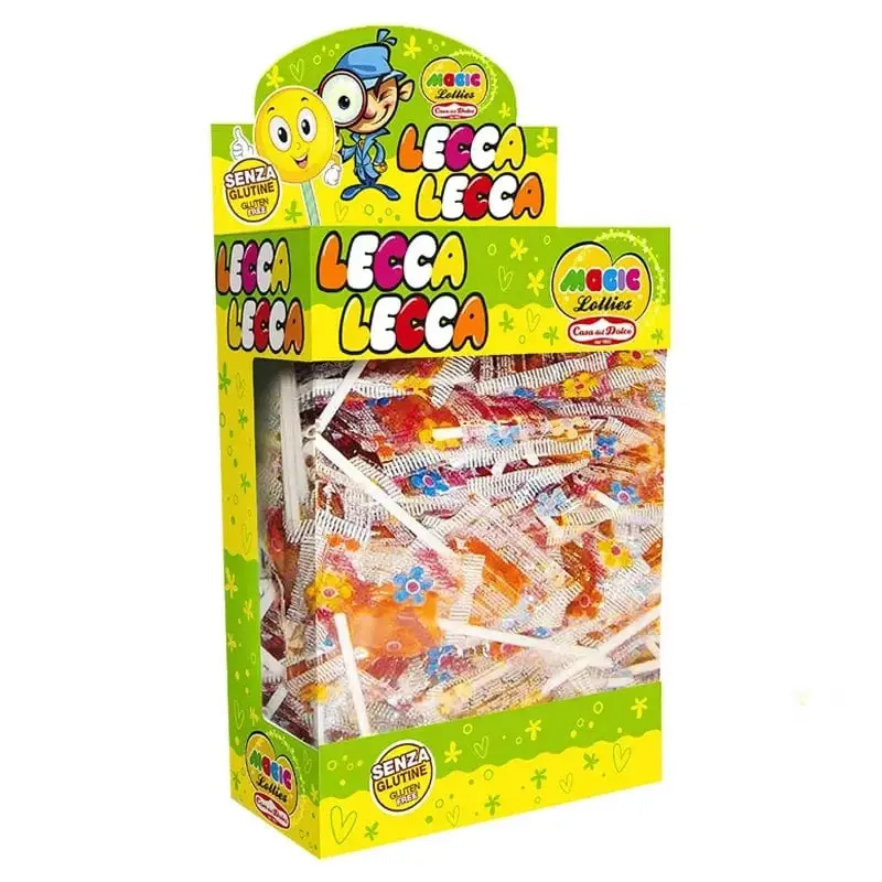 Lecca Lecca Magic Lollies Senza Glutine 200pz