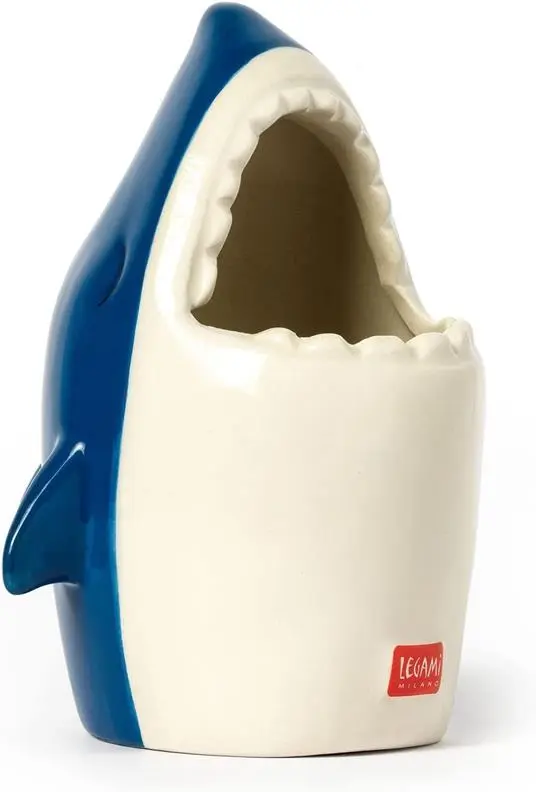 Legami Ceramic Pen Holder - Desk Friends shark
