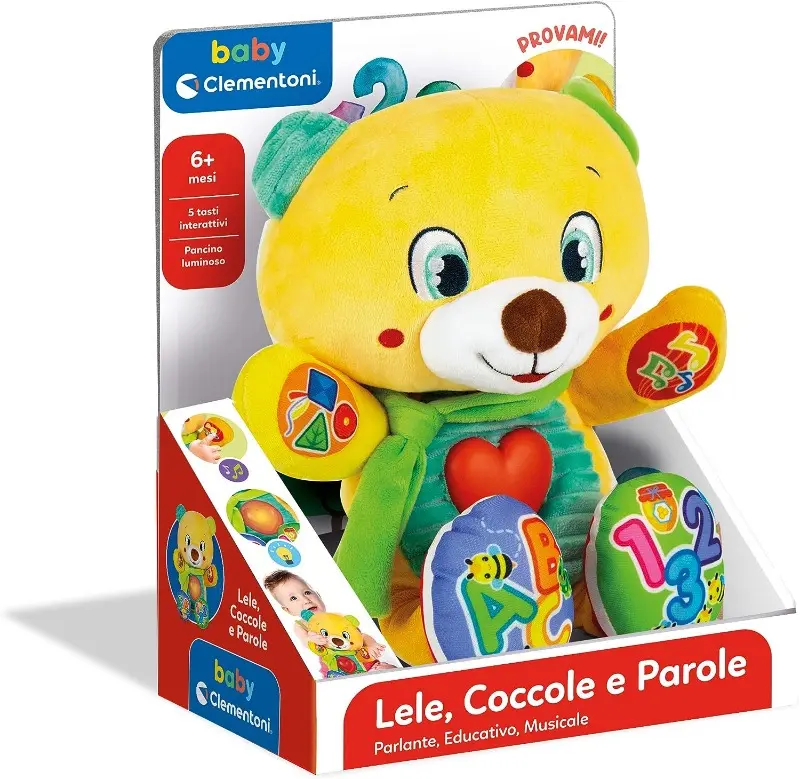 Lele Coccole e Parole, Orsetto interattivo Baby Clementoni