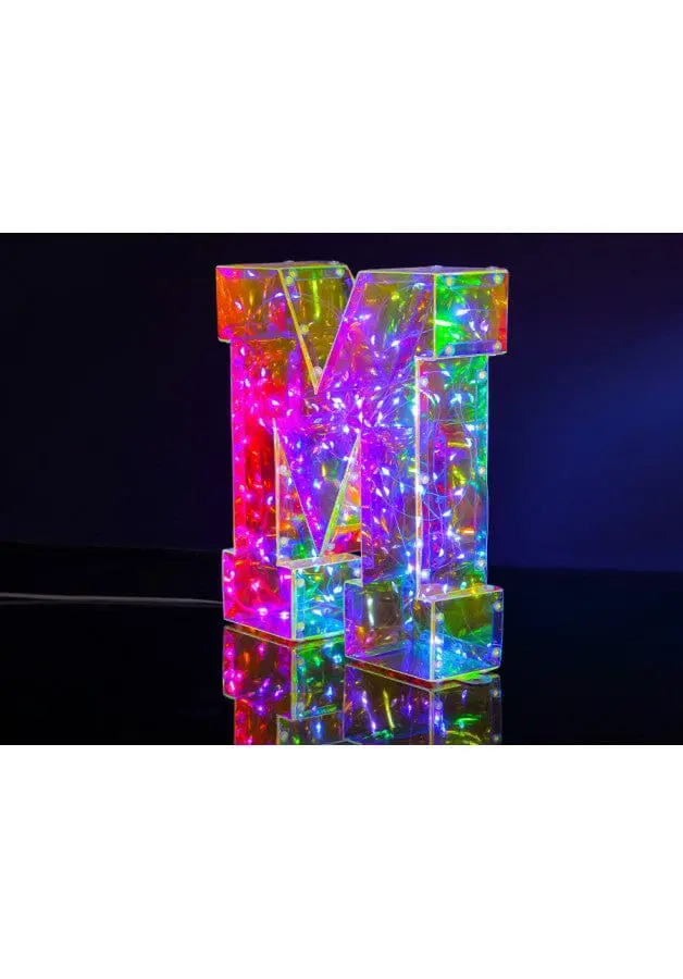 Letter M Luminosa A Led I Total