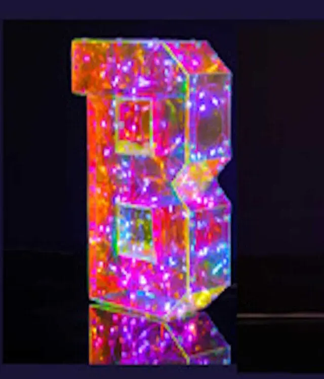 Lettera B Luminosa A Led I Total