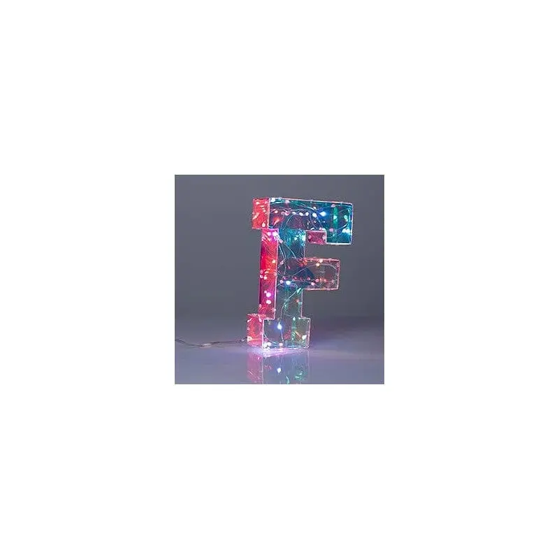 Lettera F Luminosa A Led I Total