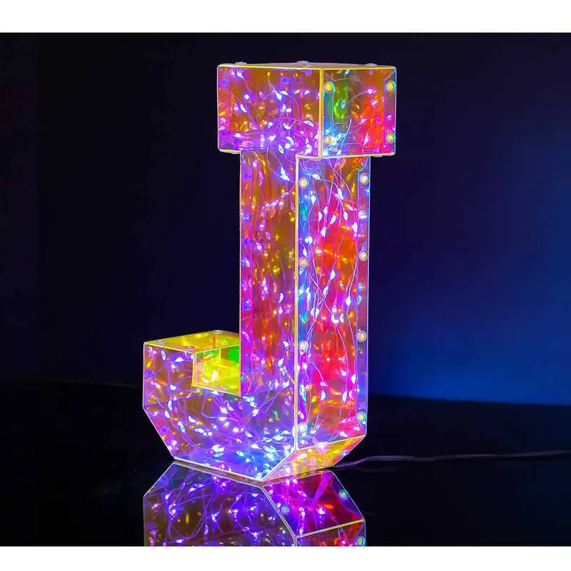 Lettera J Luminosa A Led I Total