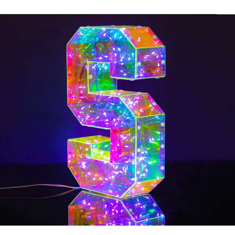 Lettera S Luminosa A Led I Total
