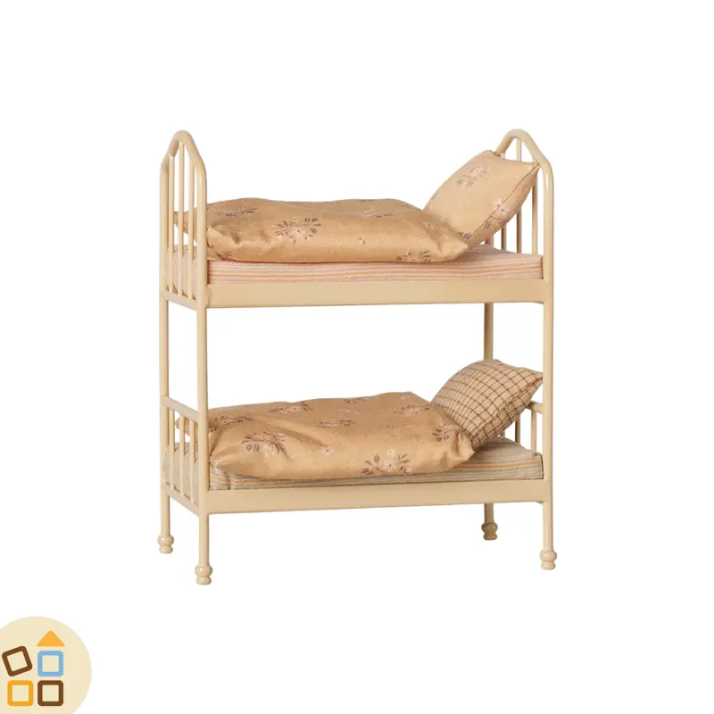LETTO A CASTELLO IN METALLO, TOPO