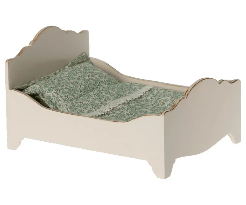 LETTO MATRIMONIALE LEGNO TOPO, BIANCO