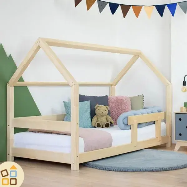 Letto montessori con sponde laterali di sicurezza, TERY
